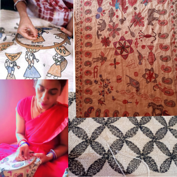 Discovering the Beauty of Sujni Art Through Sweta's Craftsmanship