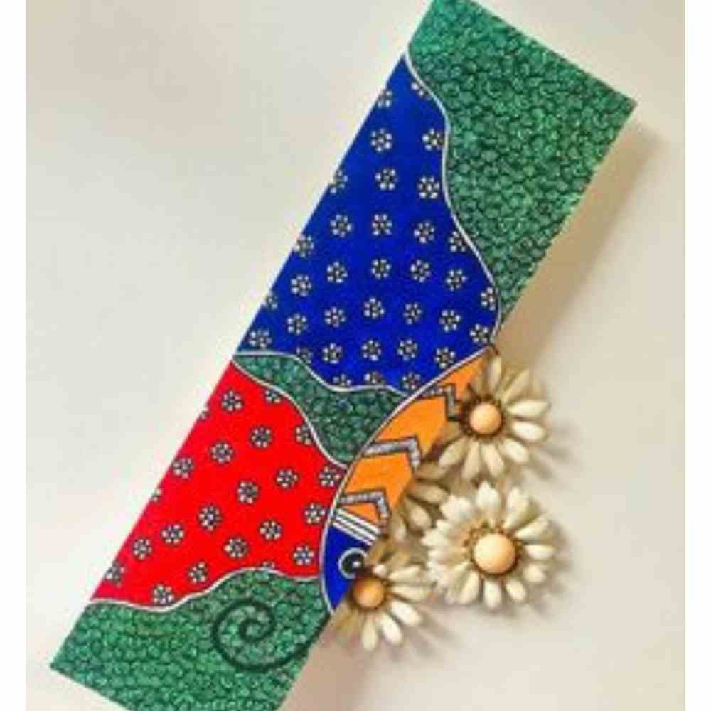 Rajasthani Jharokha Madhubani Handpainted Bookmark