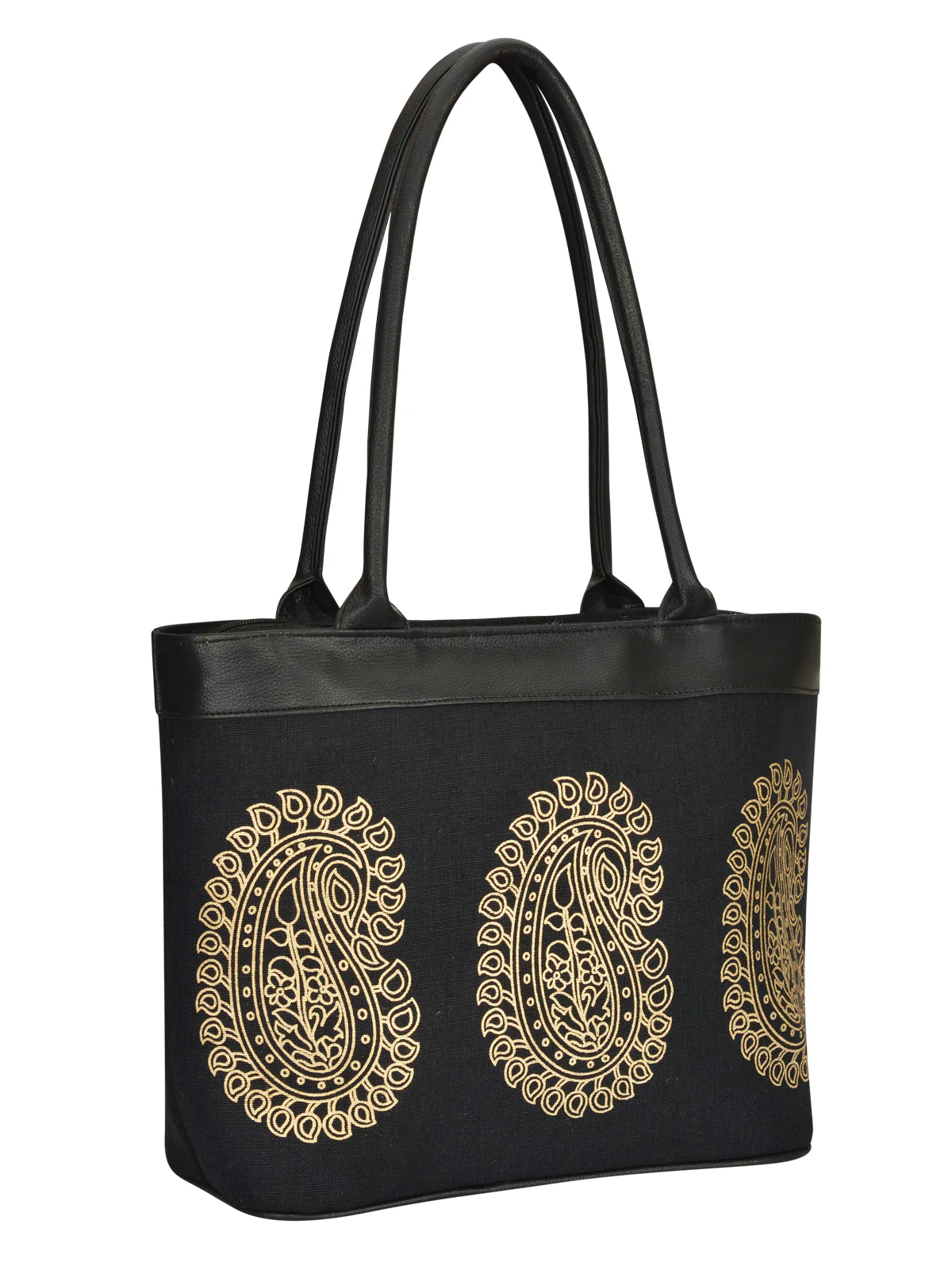 Mango Print Jute Bag